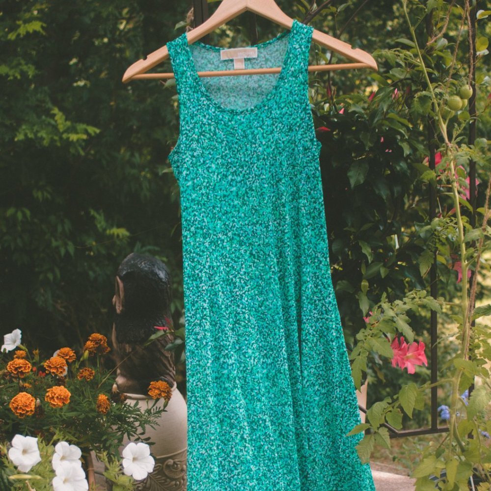 Long Maxi Multi-Colored Michael Kors Dress